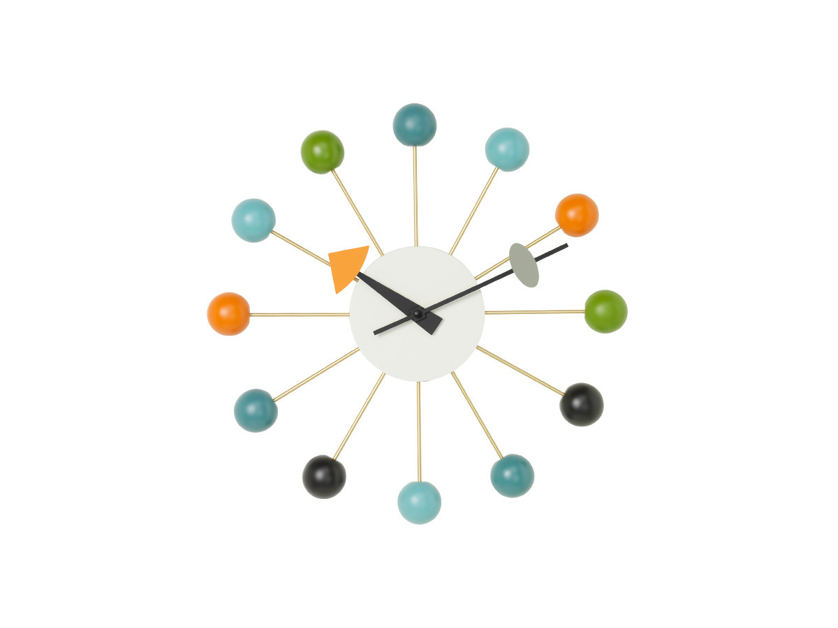 Vitra ヴィトラ George Nelson ジョージ・ネルソン ボール クロック Wall Clock 掛け時計